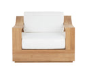 Stinson White Lounge Chair Tahiti Swivel by Matho Sun, view 2