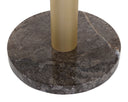 Gold Grey Marble / Charcoal Grey Bar Table Monaco by Matho Sun, view 5