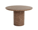 Marble Look Mocha 43" Dining Table Riva by Matho Sun, view 2