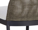 Black Louis Cream Counter Stool Calandri by Matho Sun, view 8