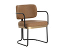Milliken Cognac Dining Armchair Jalen by Matho Sun