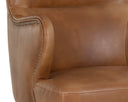Tobacco Tan Office Chair Hubert by Matho Sun, view 6