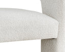Copenhagen White Lounge Chair Isidore by Matho Sun, view 6