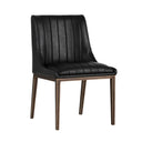 Vintage Black Dining Chairs set of 2 Halden by Matho Sun