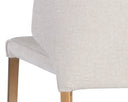 Belfast Oatmeal Dining Chair Zayden by Matho Sun, view 7