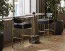 Grey Marble Bar Table Kata by Matho Sun, view 5