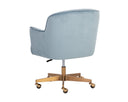 Cornflower Blue Sky Office Chair Karina by Matho Sun, view 4