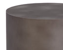 Gunmetal End Table Bernaby by Matho Sun, view 4