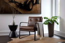 Black End Table Logan by Matho Sun, view 3