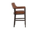 Brown Shalimar Tobacco Leather Counter Stool Brylea by Matho Sun, view 2