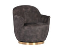 Nono Shitake Lounge Chair Casey Swivel by Matho Sun