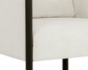 Heather Ivory Tweed Lounge Chair Wilder by Matho Sun, view 6