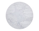 Round White Marble 54" Dining Table Paloma by Matho Sun, view 2