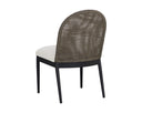Black Louis Cream Dining Chairs set of 2 Calandri by Matho Sun, view 4