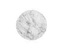 Marble Look White End Table Cara by Matho Sun, view 3