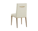 Geralt Linen Dining Chairs set of 2 Wilbur by Matho Sun, view 4