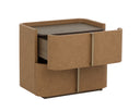 Small Cognac Nightstand Jamille by Matho Sun, view 4