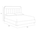 King Ernst Silverstone Bed Davina by Matho Sun, view 5