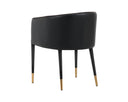 Sparrow Grey / Napa Black Dining Armchair Asher by Matho Sun, view 3