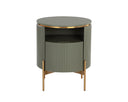 Sage Green End Table Paloma by Matho Sun, view 4