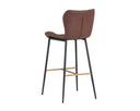 Antique Brown Barstools set of 2 Lyla by Matho Sun, view 3