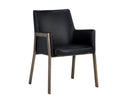 Bravo Black Dining Armchair Bernadette by Matho Sun