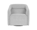 Belfast Heather Grey Lounge Chair Kendrick Swivel by Matho Sun, view 2