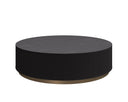 Round Charcoal Coffee Table Kalla by Matho Sun