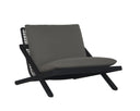 Charcoal Gracebay Grey Lounge Chair Bari by Matho Sun