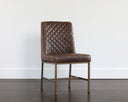 Havana Dark Brown Dining Chairs set of 2 Leighland by Matho Sun, view 4