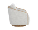 Merino Cotton Lounge Chair Tasia Swivel by Matho Sun, view 5