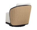Louis Cream Armchair Bora Swivel by Matho Sun, view 5