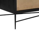Black / Champagne Gold Sideboard Algarve by Matho Sun, view 7