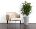 Napa Beige / Napa Tan Lounge Chair Carter by Matho Sun, view 5
