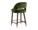 Moss Green Counter Stool Monae by Matho Sun, view 3