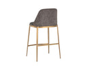Bravo Portabella / Sparrow Grey Counter Stool Dover by Matho Sun, view 3