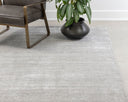 Grey / Ivory 5' X 8' Rug Alaska Hand-Loomed by Matho Sun, view 2