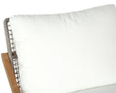 Natural Stinson White Lounge Chair Bari by Matho Sun, view 7