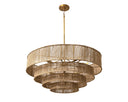 Natural Jute Chandelier Lumina by Matho Sun, view 2