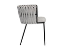 Belfast Heather Grey Dining Armchair Sarai by Matho Sun, view 3