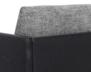 Nash Zebra / Coal Black Sofa Ashi by Matho Sun, view 6