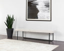 Chacha Cream Bench Casimir by Matho Sun, view 4