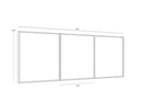 30" X 30" Black Floater Frame Nature Zen Garden (Set Of 3) by Matho Sun, view 5
