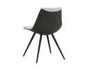 Black Belfast Heather Grey / Rosemary Dining Chair Lipa by Matho Sun, view 4