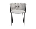 Belfast Heather Grey Dining Armchair Sarai by Matho Sun, view 2