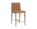 Milliken Cognac Counter Stool Wilbur by Matho Sun