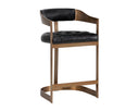 Cantina Black Counter Stool Beaumont by Matho Sun