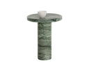 Marble Look Sage End Table Bastion by Matho Sun