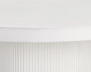 White 40" Bistro Table Nicolette by Matho Sun, view 2
