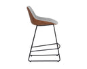 Cinnamon Brown / November Grey Counter Stool Mccoy by Matho Sun, view 2